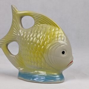 Large Yellow Ceramic Fish