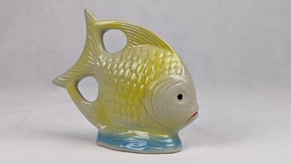 Large Yellow Ceramic Fish