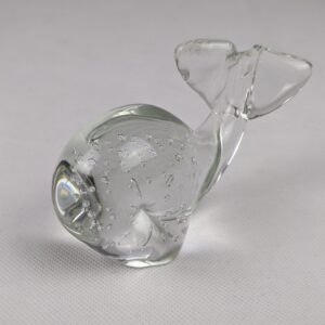 Clear Glass Whale