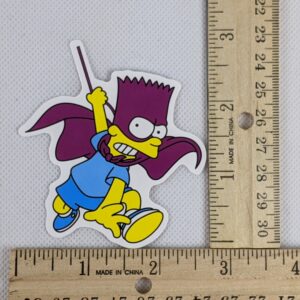 The Simpsons Bartman Vinyl Sticker