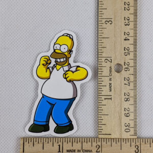 The Simpsons Happy Homer Vinyl Sticker