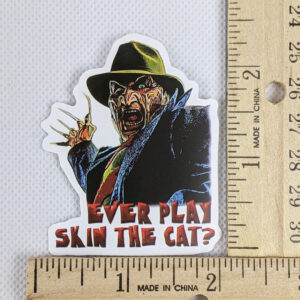 Freddy Ever Play Skin The Cat Vinyl Sticker