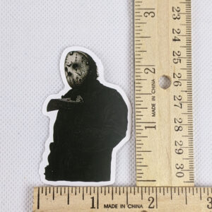 Friday The 13th Jason With Ax Vinyl Sticker