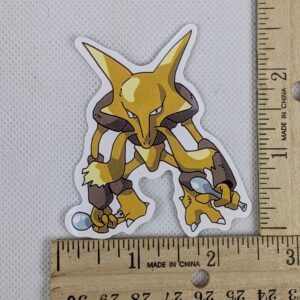 Alakazam Vinyl Pokemon Sticker