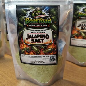 BoatToad Premium Freeze-Dried Jalapeño Salt