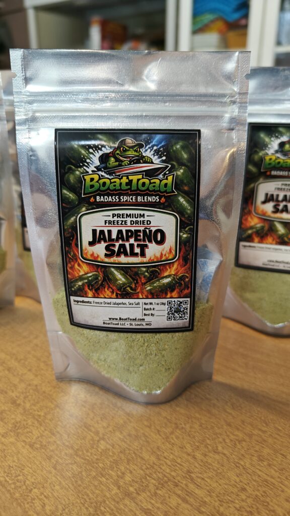 BoatToad Premium Freeze-Dried Jalapeño Salt