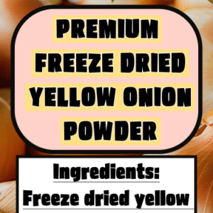 BoatToad Premium Freeze Dried Yellow Onion Powder, BoatToad Spice Blends, ElevatedSTL packaging, Elevated STL