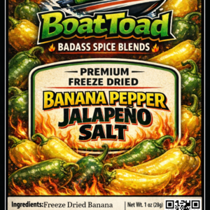 BoatToad’s Badass Banana Pepper & Jalapeño Salt
